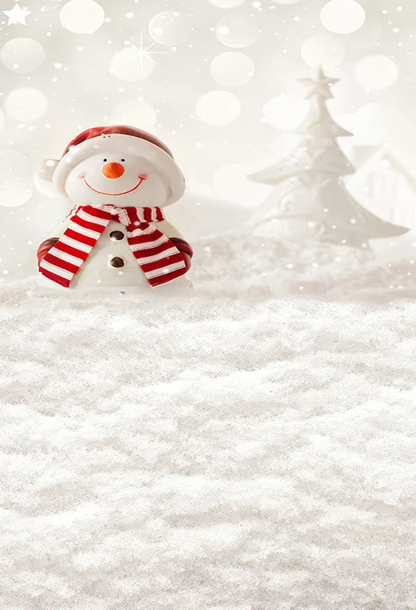 Snowy Spruce Forest Winter Backdrop Baby Kids Portrait Family Party Photocall Photograhy Background Studio Decors