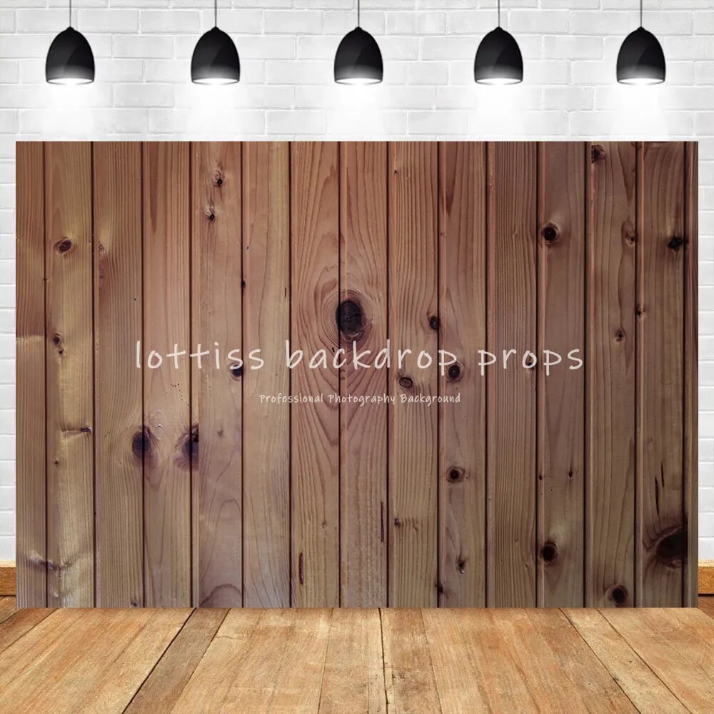 Brown Wood Planks Floor Photography Backdrops Adult Portrait Party Photocall Dark Damaged Wooden Boards Wall Background