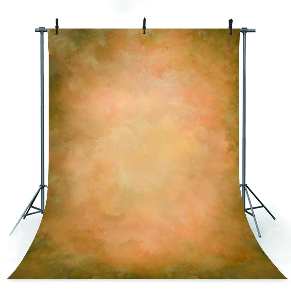 Yellow Backdrop Solid Abstract Photography Child Adult Portrait Props Baby Girl Photostudio Art texture Brown Background