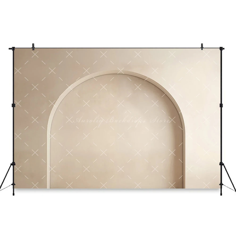 Artistic Arch Door Photo Backdrop Kids Baby Portrait Photography Props Classic Wall Child Adult Pregnant Woman Photo Backgrounds