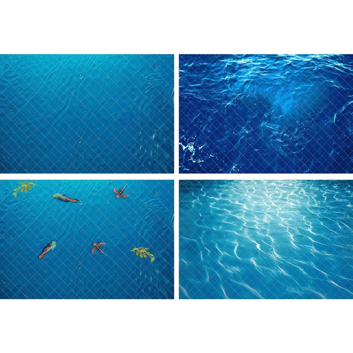 Underwater Photography Backdrop Kids Baby Cake Smash Photocall Decors Sea Life Child Adult Birthday Studio Backgrounds