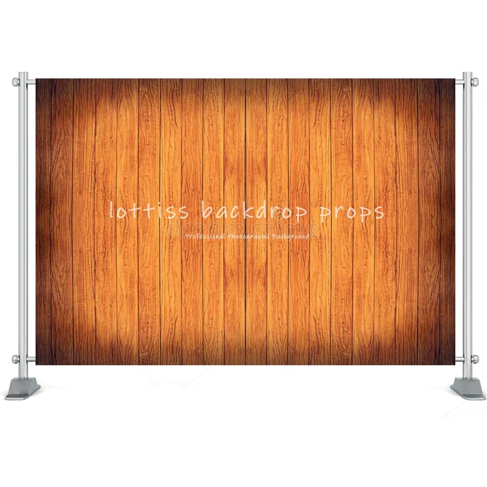 Light Brown Wood Board Background For Photography Baby Birthday Party Kids Portrait Rustic Planks Backdrop Cloth