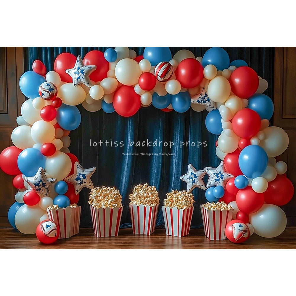 Wonderland Balloons Princess Castle Backdrops Kids Baby Birthday Cake Smash Photocall Backgrounds