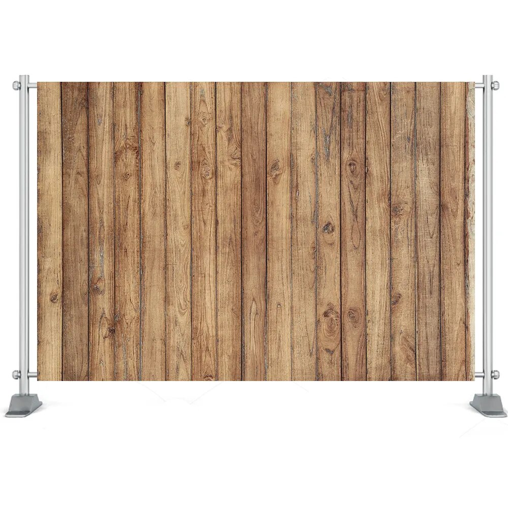 Wood Backdrop for Photography Food Baby Portrait Photography Backdrops White Brown Christmas Wooden Background for Party Decor